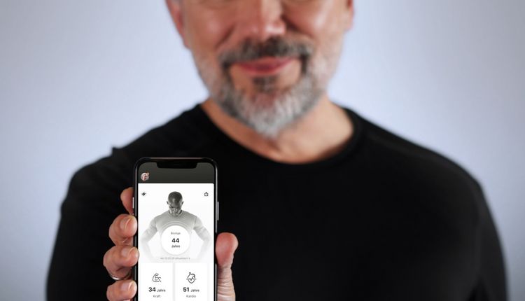 Das BioAge in der SGCube Fitness App